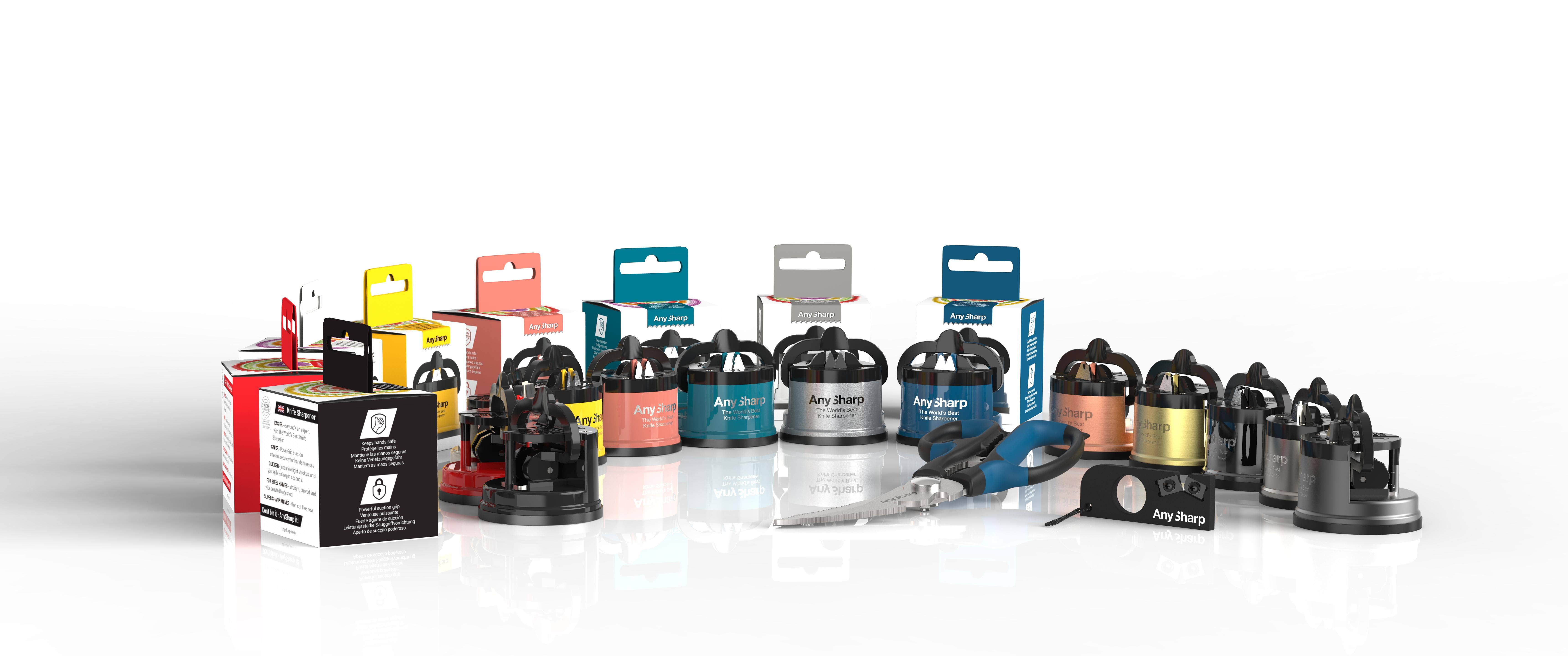 AnySharp – wholesale Scissors – AnySharp 5-in-1 Scissors for Kitchen, Garden, DIY, Camping6