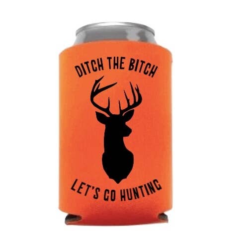 Lets go hunting can sleeve for wholesale by Kelabels