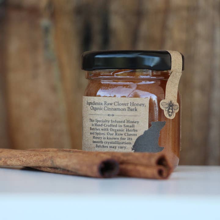Blue Sage Honey Co. – Engroshandel Honning – Kanel infunderet rå honning gourmet spisekammer