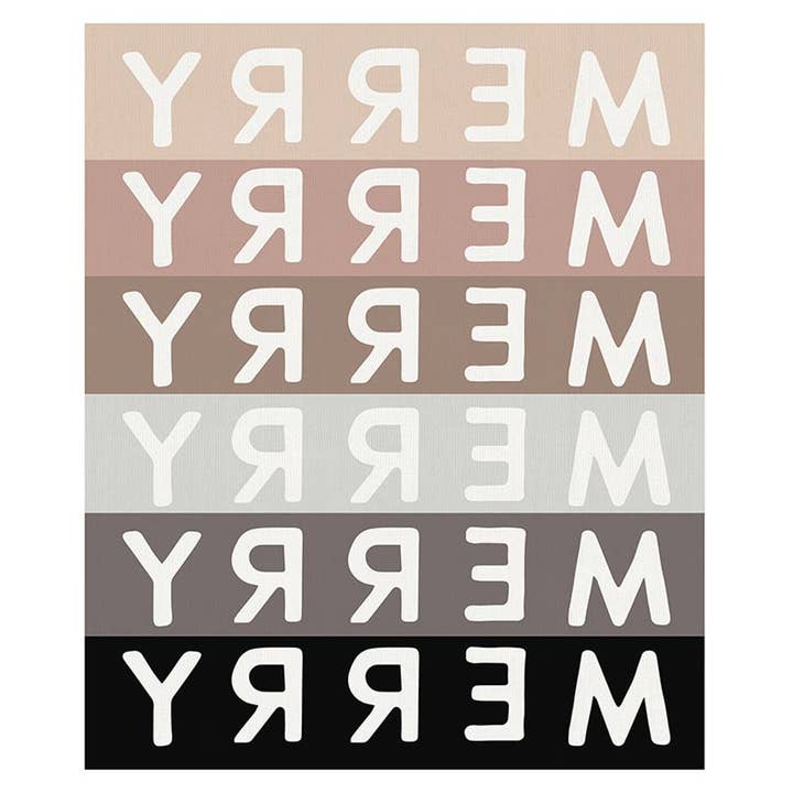 Santa Barbara Design Studio by Creative Brands - Wholesale Throw Blanket - Holiday Luxe Throw - Merry2