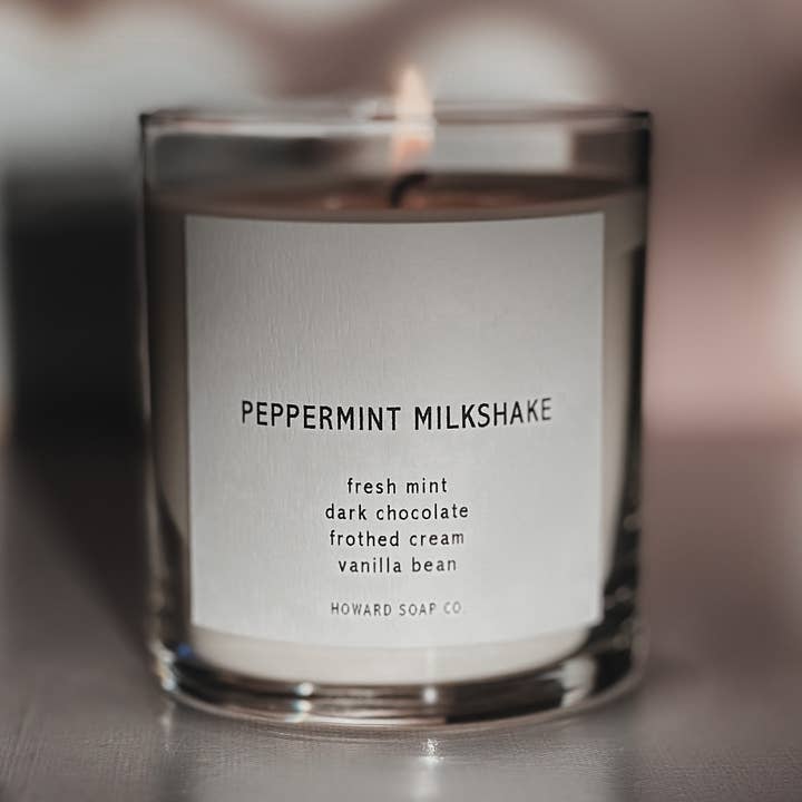 Stearinlys - Pebermynte Milkshake for engroshandel hos Howard Soap Company