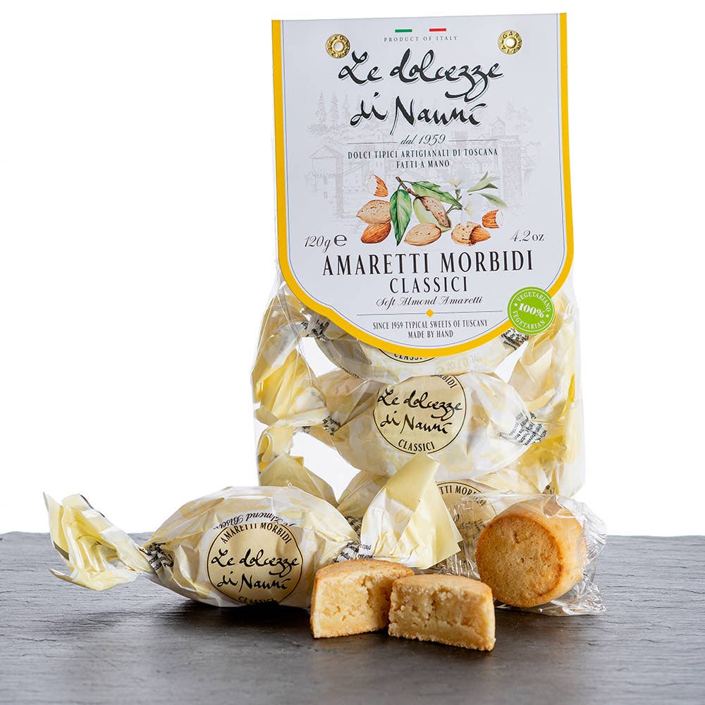 Le Dolcezze di Nanni – wholesale Kakor – Klassiska mjuka Amaretto från Italien med kärlek1