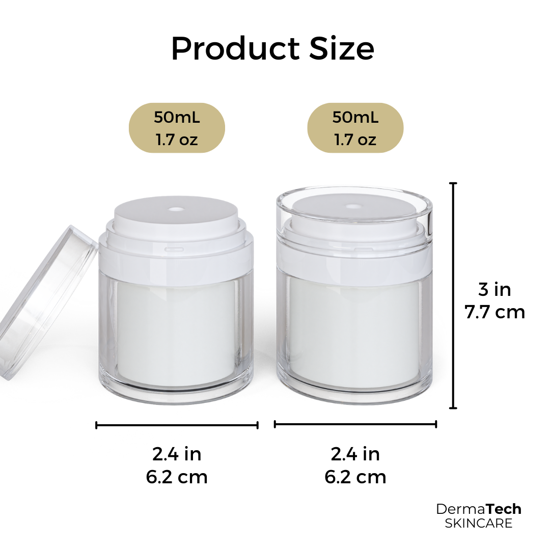 DermaTech Skincare – wholesale Jar – Airless Pump Jars2