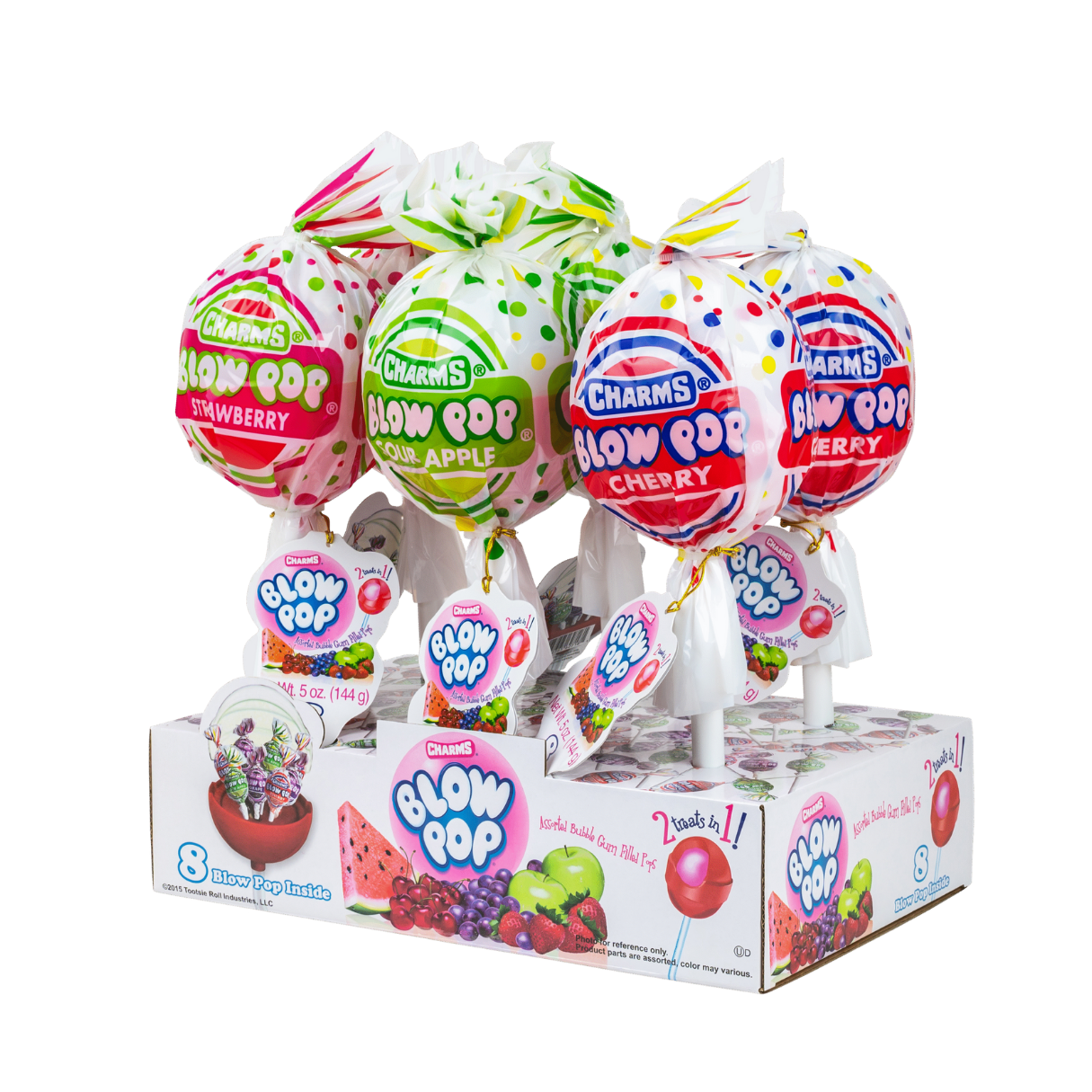 I Got Your Candy - Wholesale Lollipop - Charms Giant Blow Pops 4.79oz - 6ct2