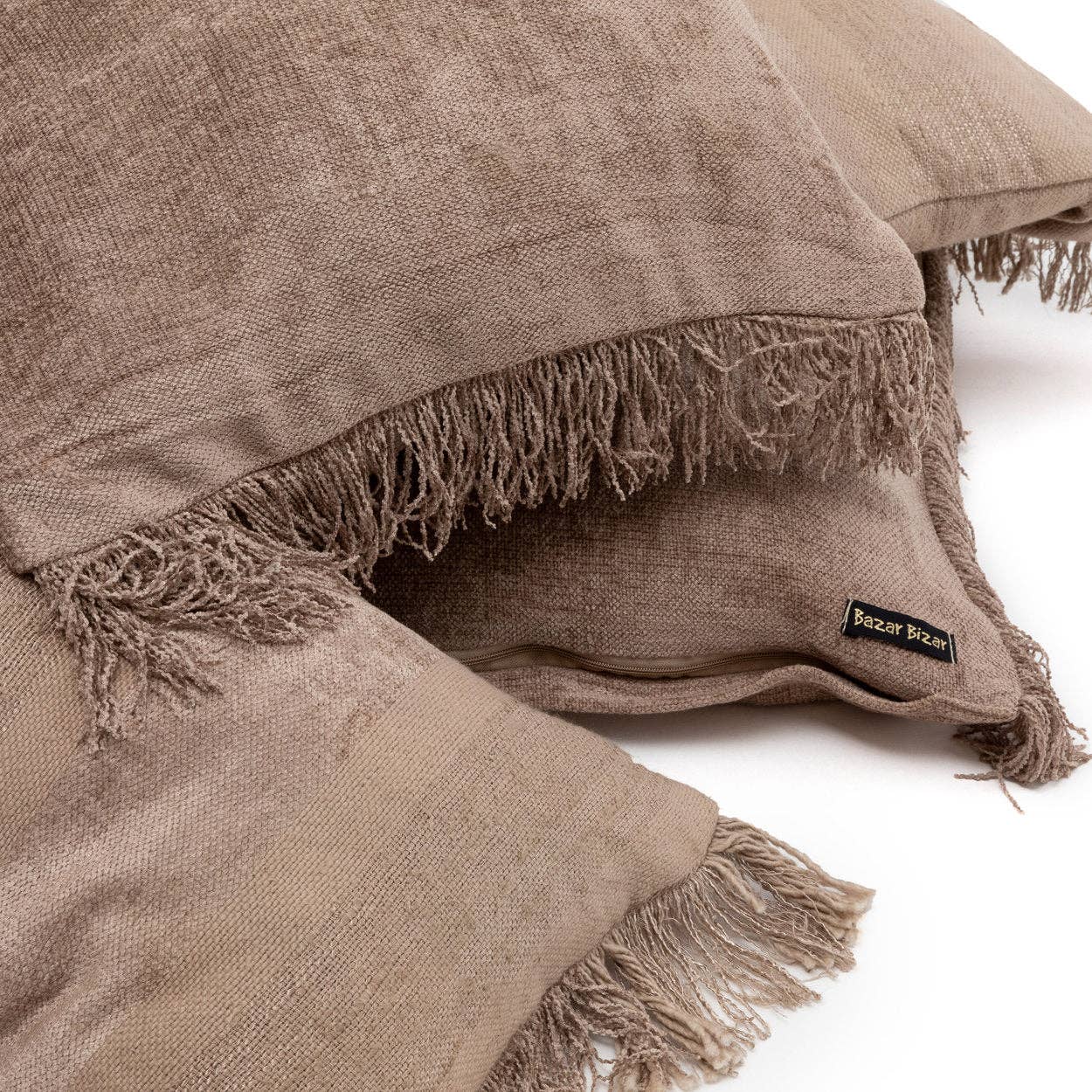 Bazar Bizar Living - Wholesale Throw Pillow Cover - The Oh My Gee Cushion Cover - Concrete Velvet - 30x505