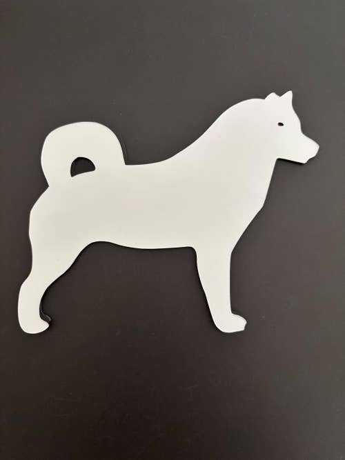 DCentral Magnetics - Wholesale Magnet - DCentral® Husky Dog Flexible Vinyl Safety Screen Magnets2