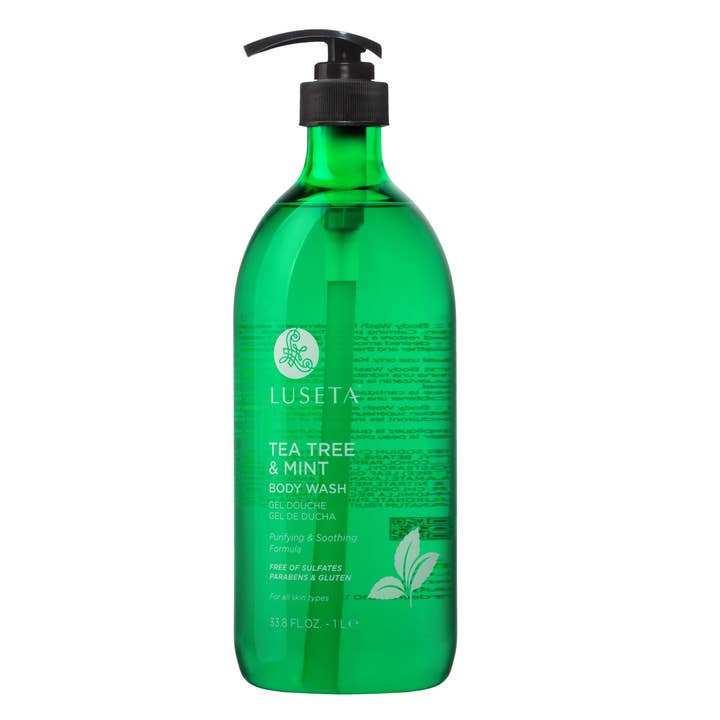 Tea Tree & Mint Body Wash - 33.8oz for wholesale by Luseta Beauty
