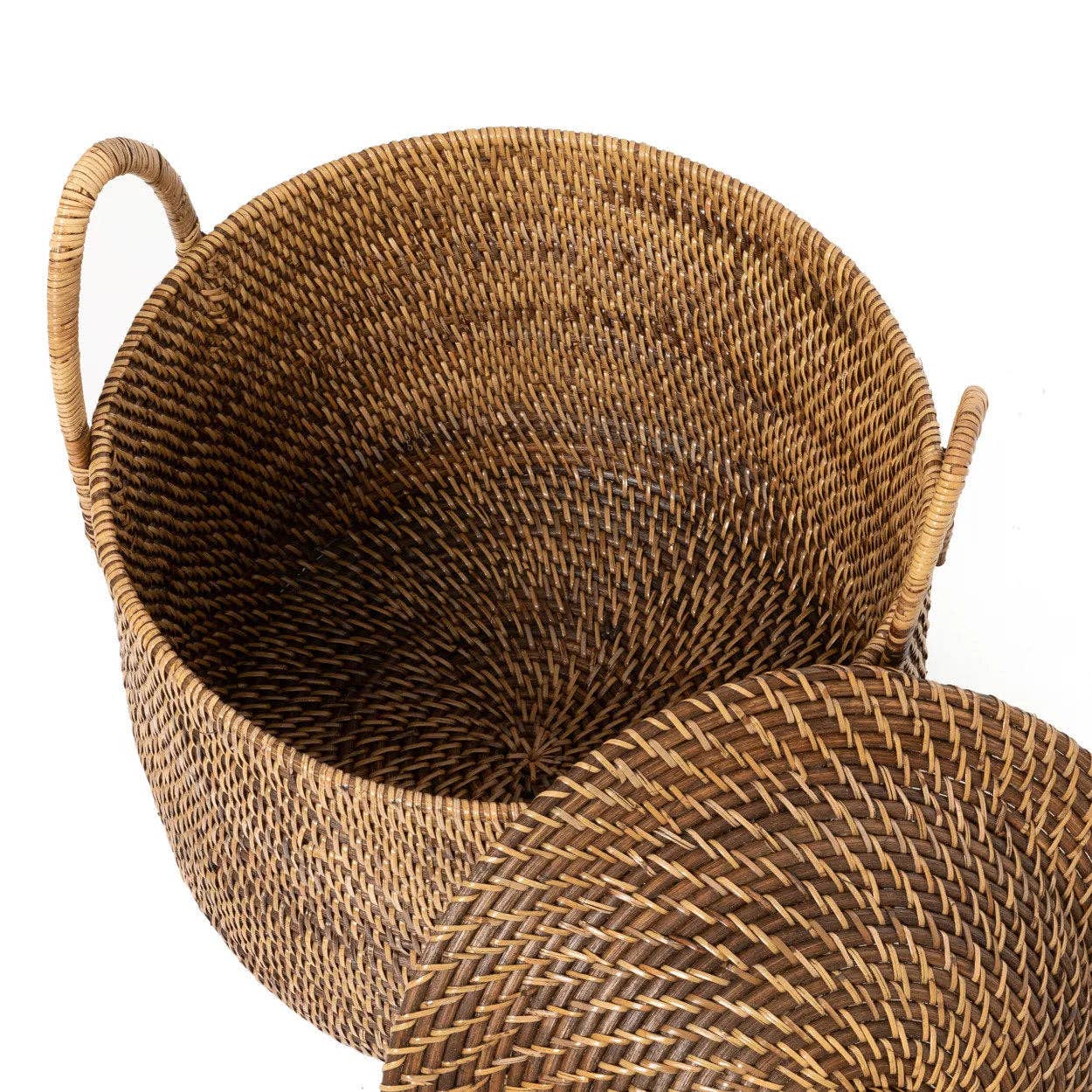 Bazar Bizar Living - Wholesale Basket - The Colonial Handles Basket - Natural Brown6