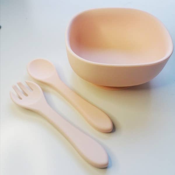 Siliconen kom en bestek voor wholesale door Mordisquitos.