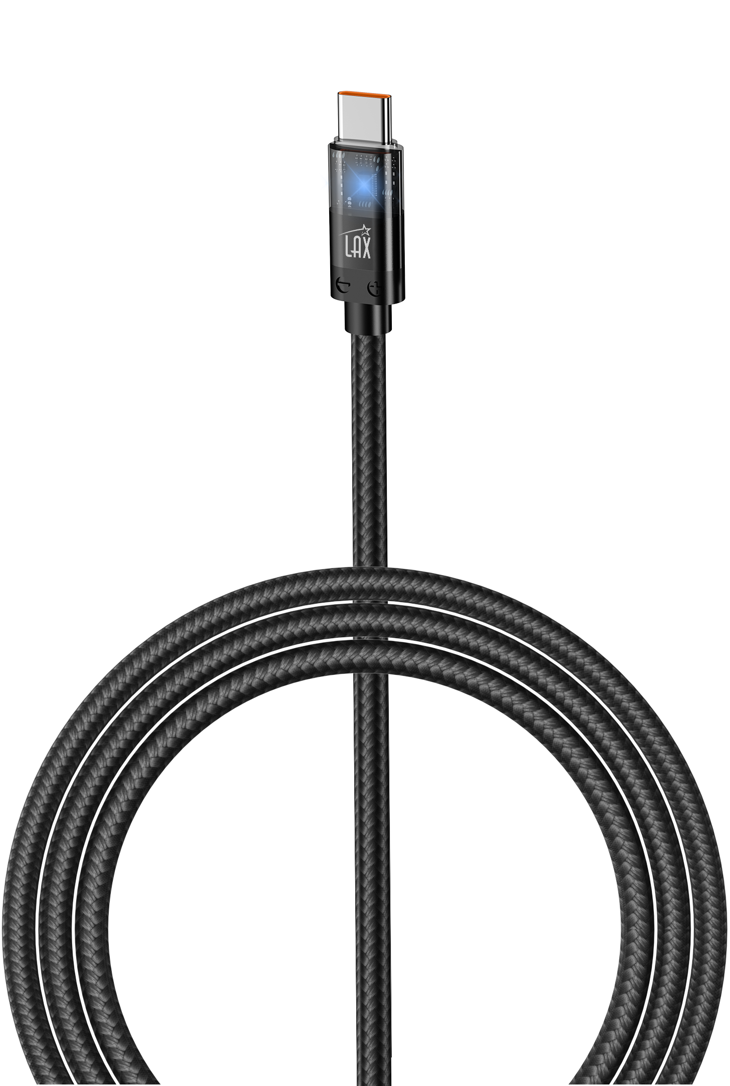 LAX Gadgets - Wholesale Charging Cable - LED 60W USB-C to USB-C Fast Charging Cable—Retail Packaging6