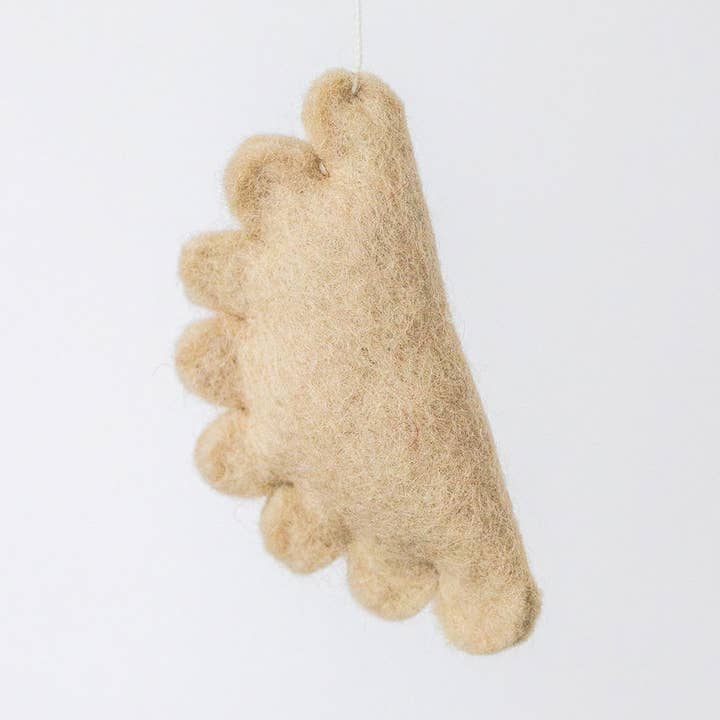 Nivas - Wholesale Ornament - Christmas Empanada - Dumpling - Pierogi Felt Ornament0