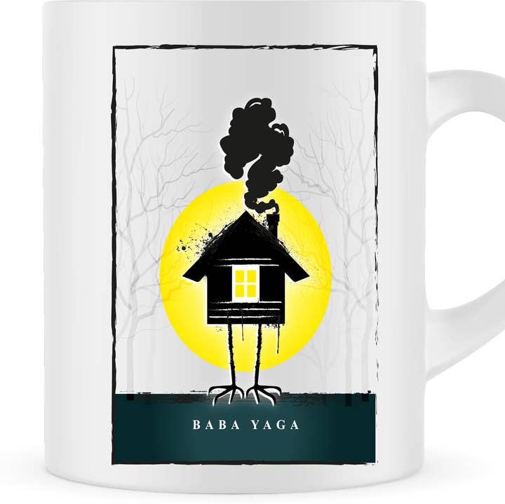 The Purple Spell – wholesale Coffee/tea cup – Baba Yaga Themed Tea Mug Witchy Goth -  2 Designs 0