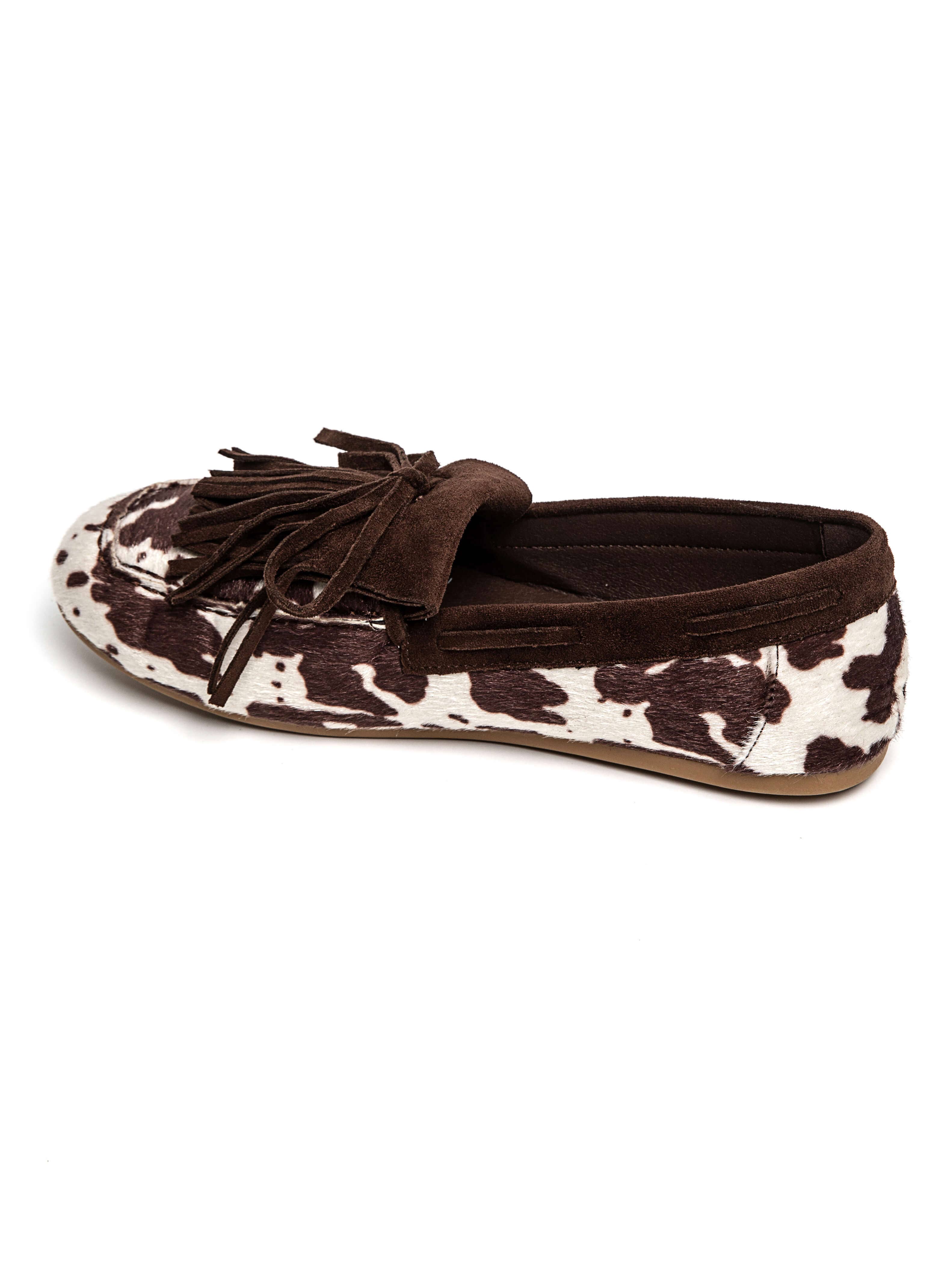 SWEET MAGIC MODA Y COMPLEMENTOS - Wholesale Flats - Women's - PRINTED LOAFER WITH FRINGES3