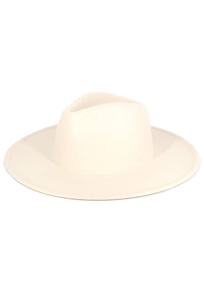 Hana - Wholesale Fedora - Women's - Solid Plain Panama Hat6