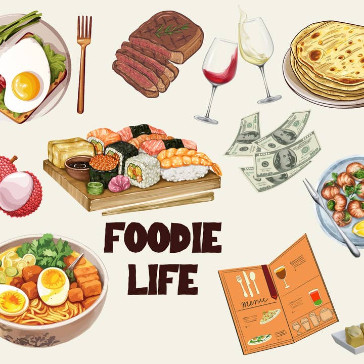 Foodie Life Ansichtkaart voor wholesale door Piles of Postcards