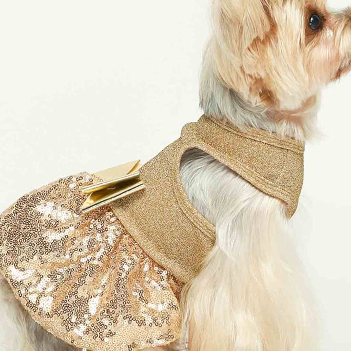 Fitwarm - Wholesale Pet Dress - Dog - Sparkly Sequin Fancy Dress