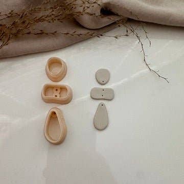 S.I. Originals - Wholesale Craft Tool - Pebble cutter set with drill guide0