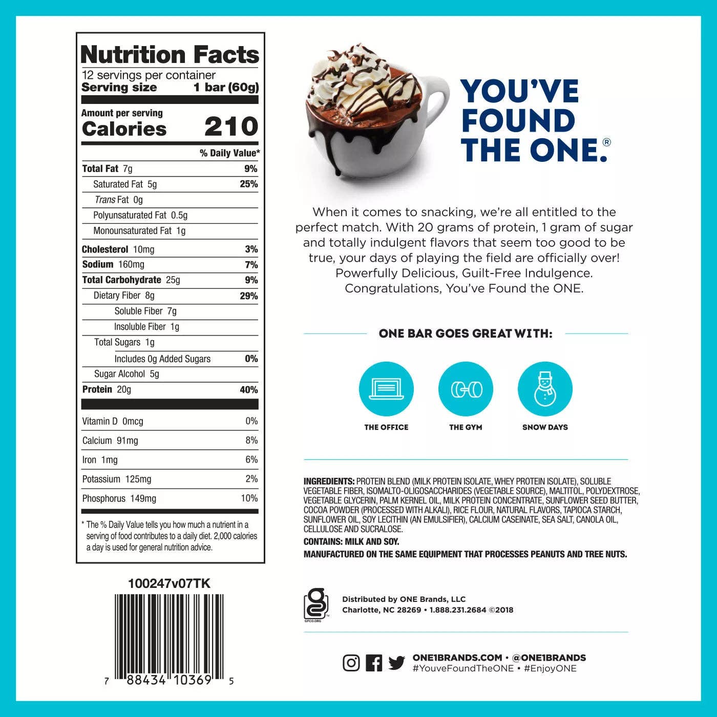 Campus Protein - Wholesale Snack Bar - ONE Bar21