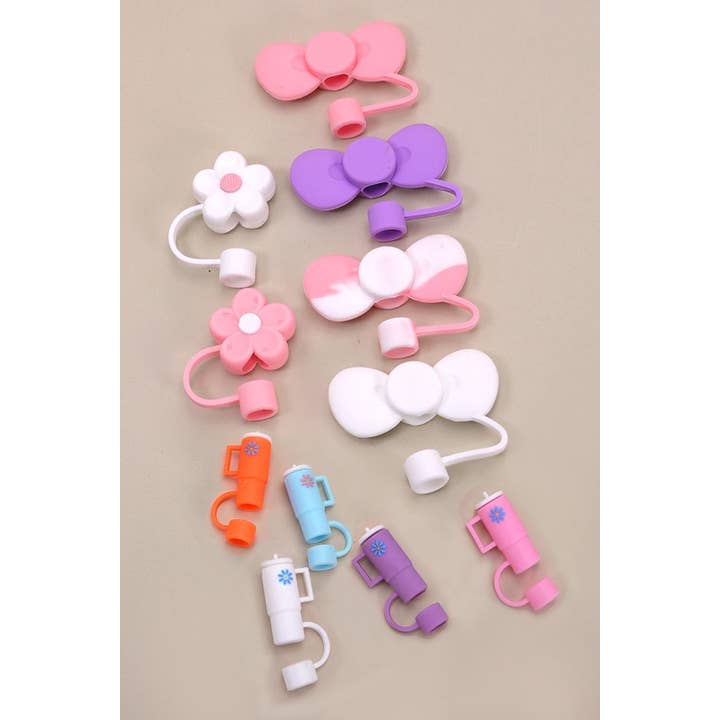 JOSSLYN by wall to wall - Wholesale Drinking Straw - 40oz SILICONE TUMBLER STYLE STRAW COVER CAP | 40BT19215