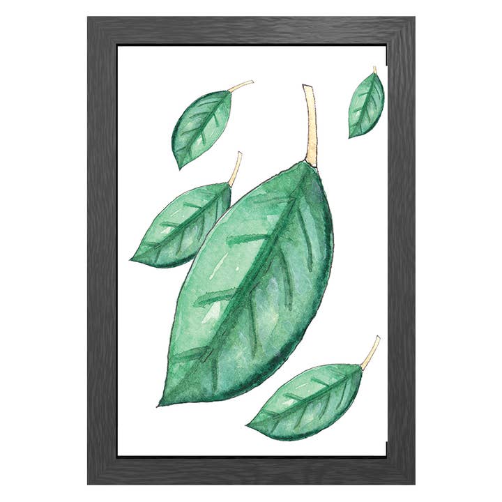 Poster A3 Falling Leafs in Frame pour la vente par JOYIN