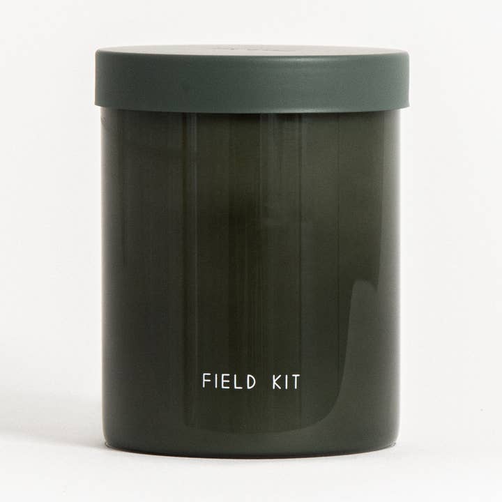 The Greenhouse Glass Candle - Tomato Leaf for wholesale by Field Kit