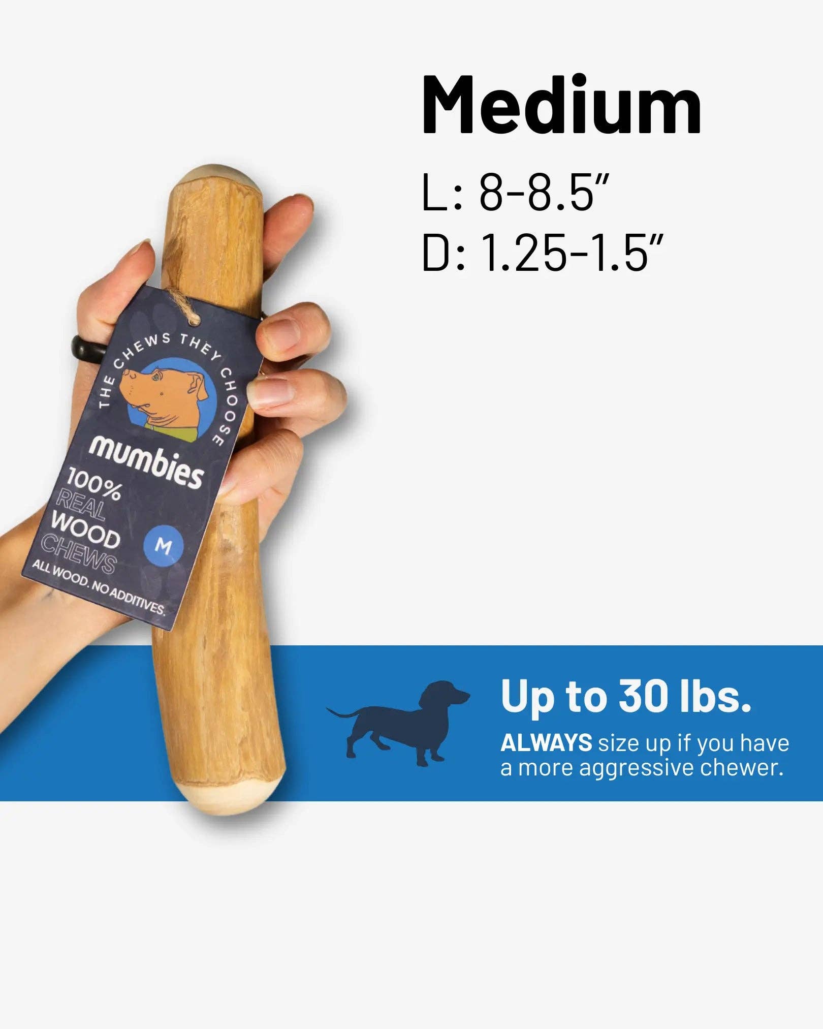 Mumbies - Wholesale Pet Chew Toy - Dog - Original Chew21