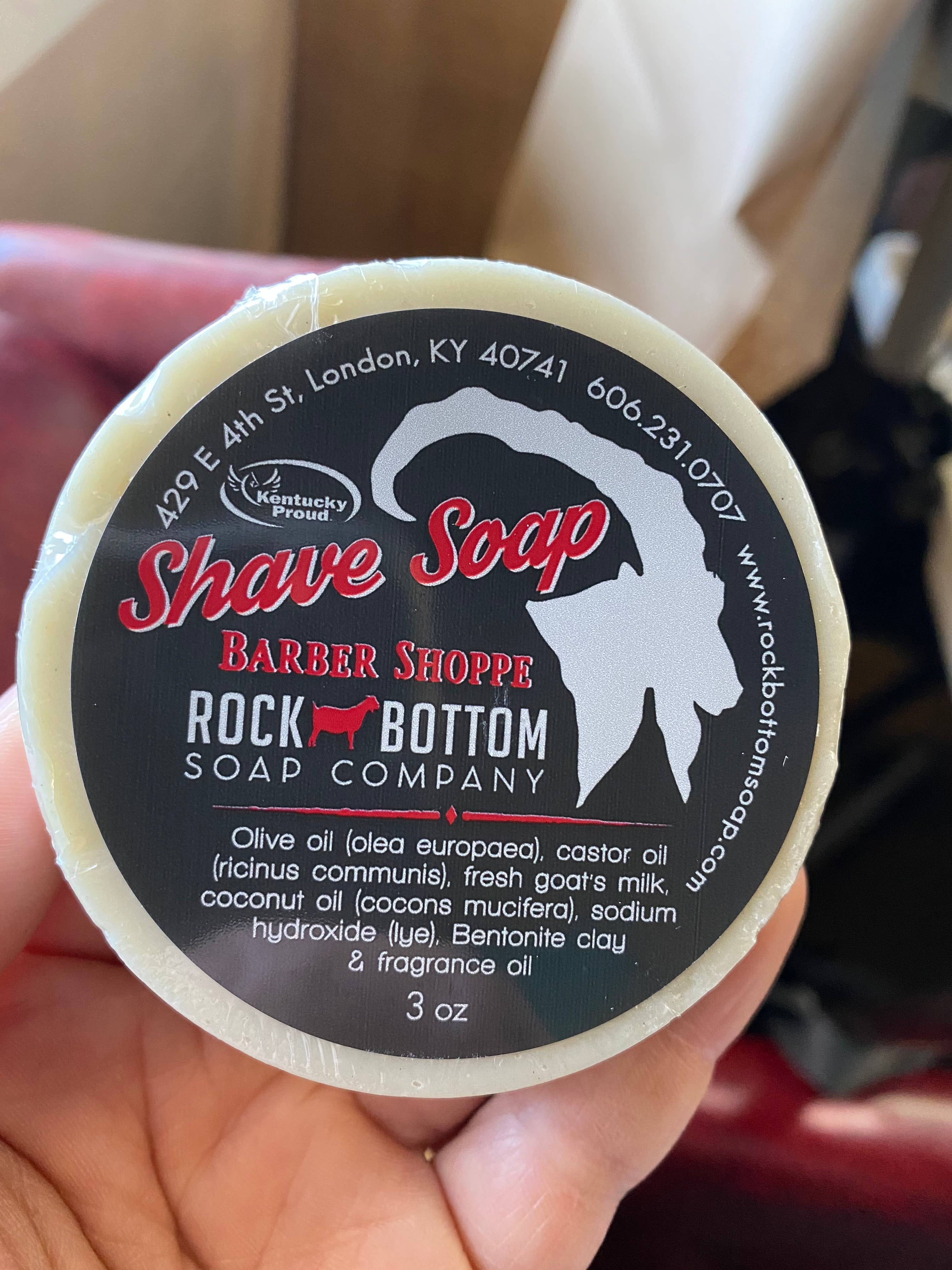 Rock Bottom Soap - Wholesale Shave Soap - Men's - Shave Soap1