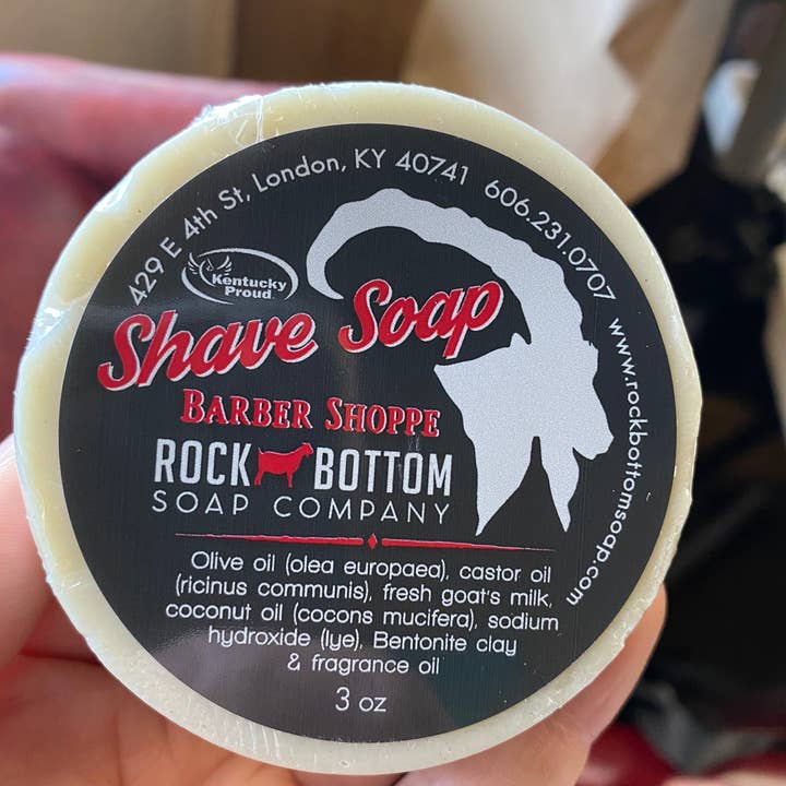 Rock Bottom Soap - Wholesale Shave Soap - Men's - Shave Soap1