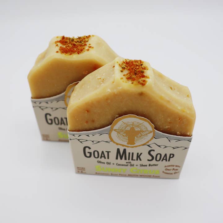 MOTH WOOD - Vendita all'ingrosso Saponette - Sapone al latte di capra Sunny Citrus3