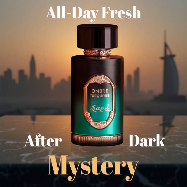 SWISS ARABIAN - Wholesale Perfume/Eau de Toilette - Sapil Ombre Turquoise Luxury Eau De Parfum for Unisex 100ml3