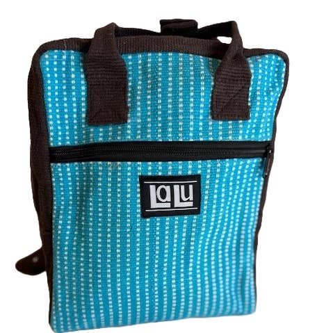 Ujala Aqua Backpack | Organic Cotton for wholesale by LaLu
