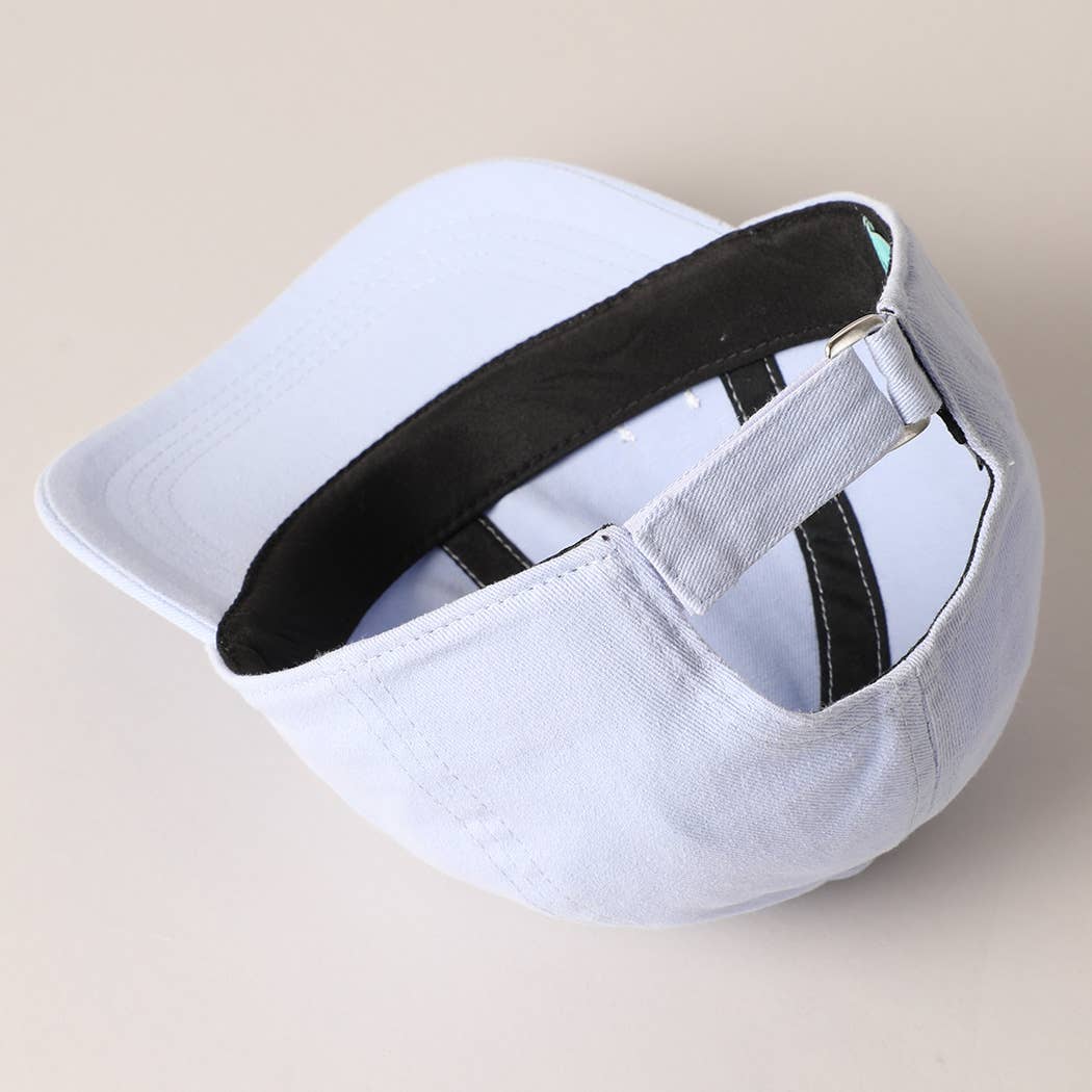 Fashion City – Engroshandel Baseballkasket - Til børn – Mini broderede bogstaver baseballkasket til børn2