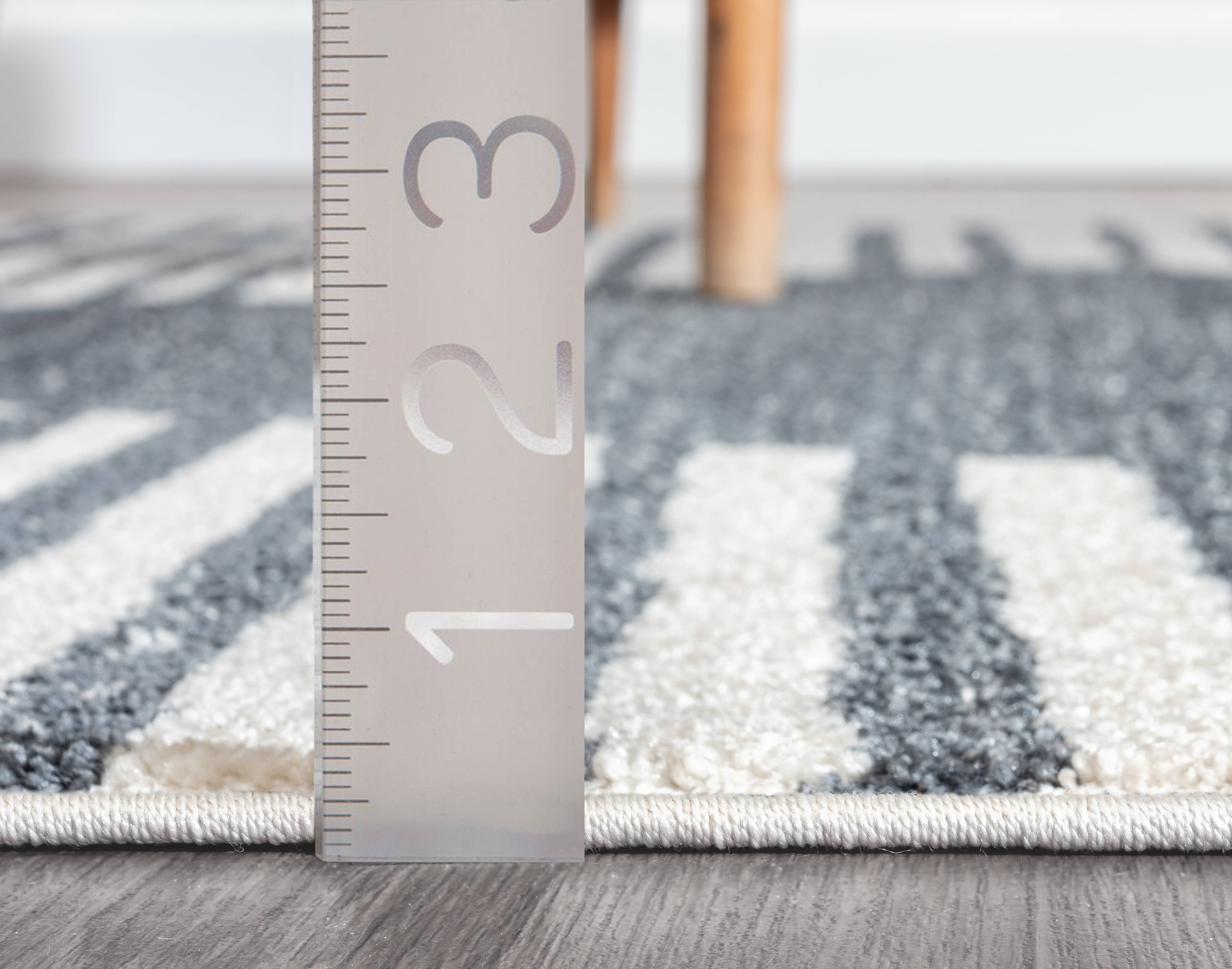 Abani Rugs - Venta al por mayor Alfombra pequeña - Alfombra Tulum Transitional a rayas en crema y gris6