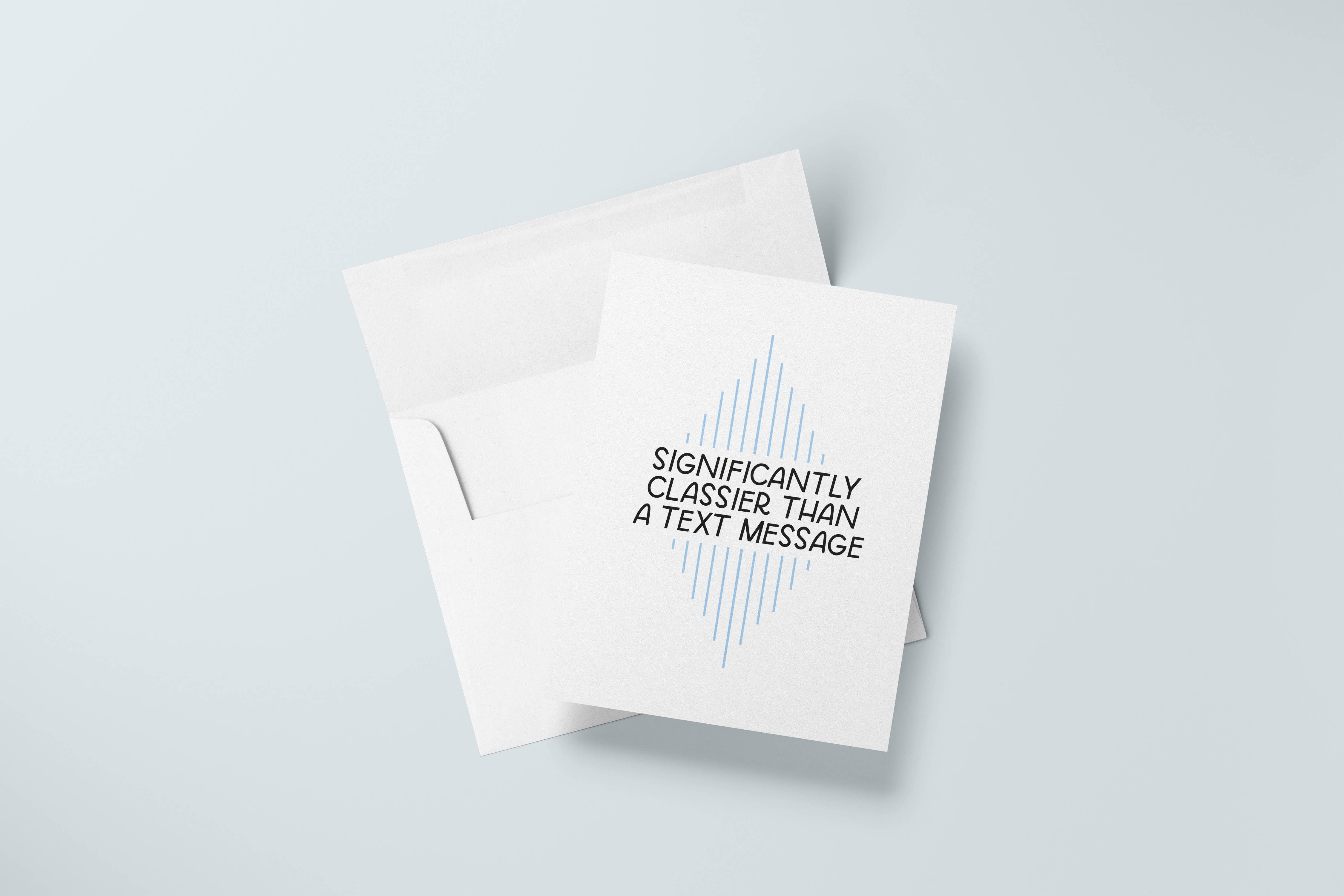 Just Follow Your Art – wholesale Birthday card – Classier Than A Text Card | Friendship, Birthday2