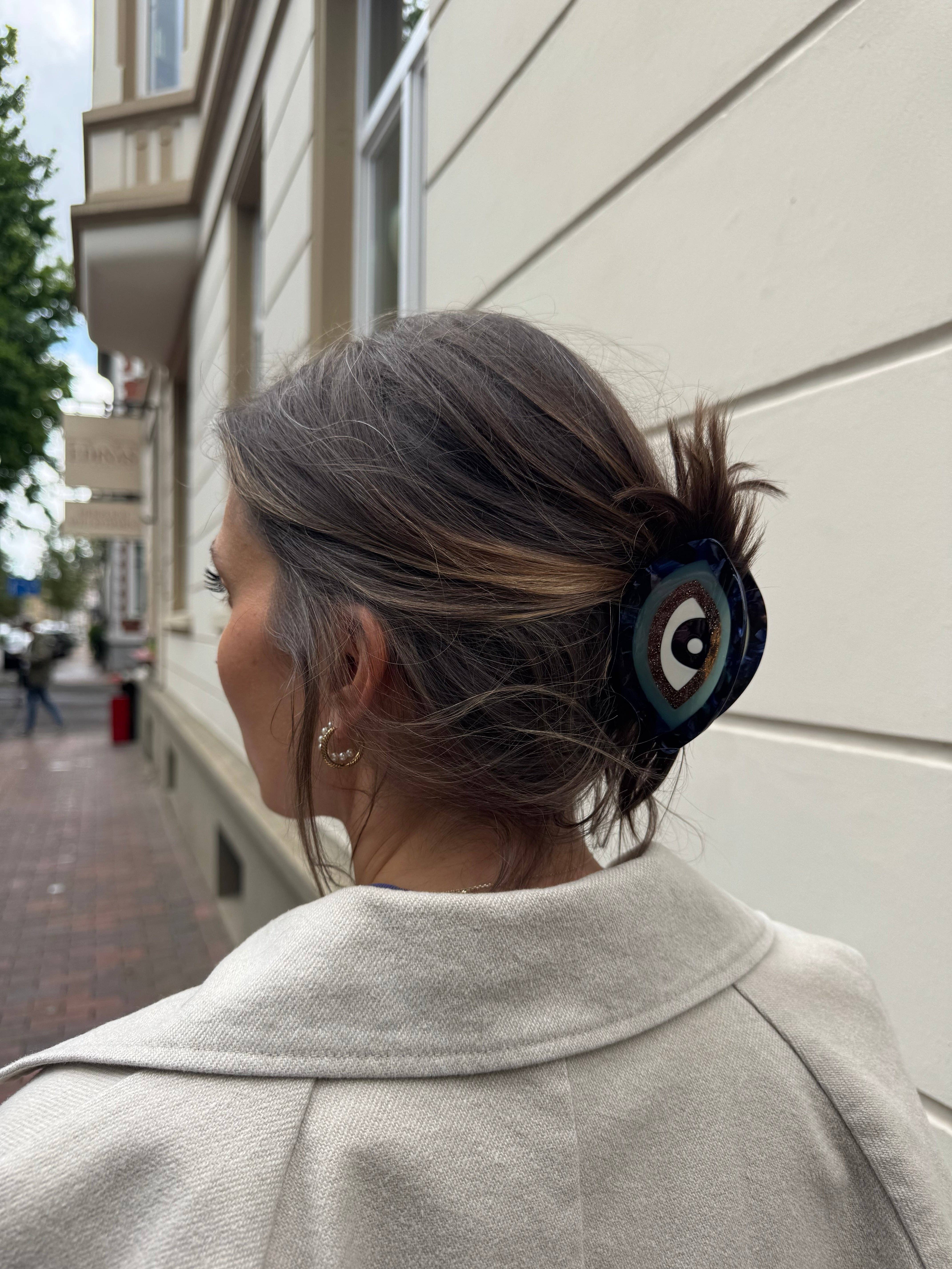 by Vivi. – wholesale Hair clip – Women’s – Haarklammer Evil Eye1