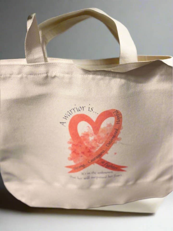 Warrior Heart Large Tote for wholesale by Accentuate the Positive