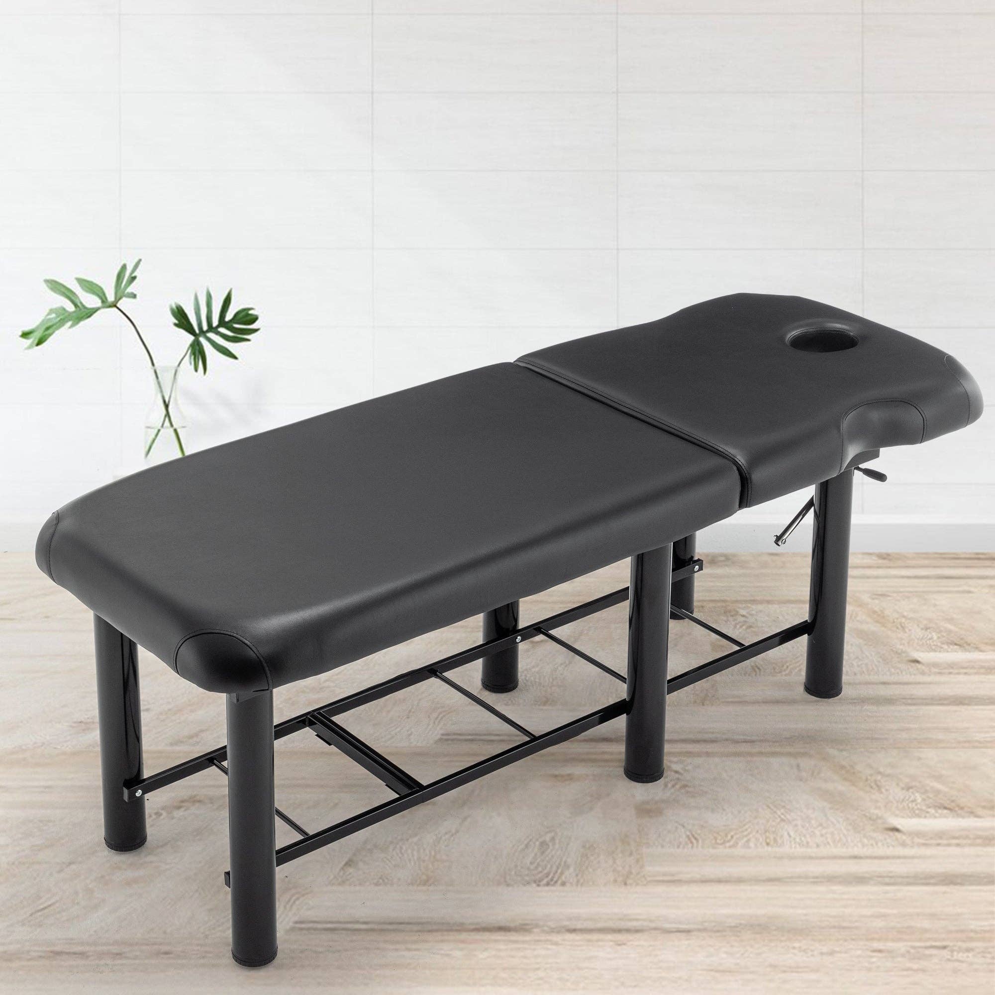 39F Inc. - Vente Chaises - Table de massage professionnelle noire avec rangement et appui-tête7