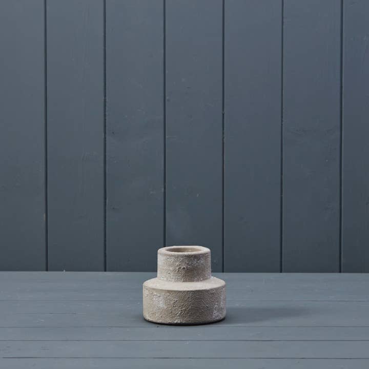 Cement Candle Or Tealight Holder for wholesale by Satchville