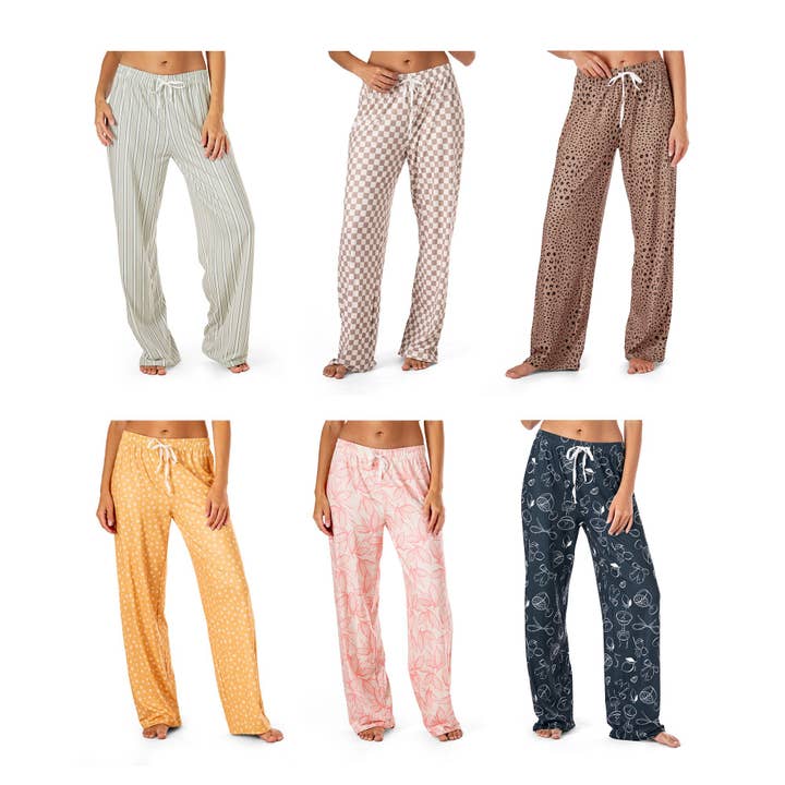 Hello Mello Breezy Does It Pajama Pants Assortment for wholesale by DM Merchandising
