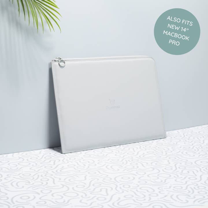 Eco-Conscious 13" Laptop Sleeve, Moeraki Grey for wholesale by OneNine5