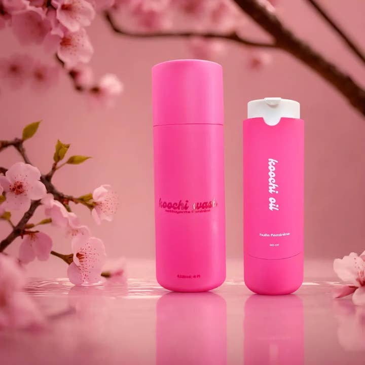 Koochi - Wholesale Bath/Body Oil - Cleanse & Smooth Duo