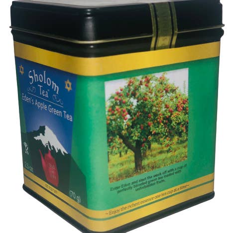Sholom Tea - Wholesale Loose Tea - Jewish Gifts & Holiday Teas in Attractive Square Tins 11