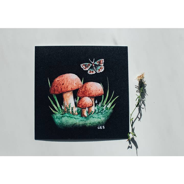 Porcini Print for wholesale by Brevity Art