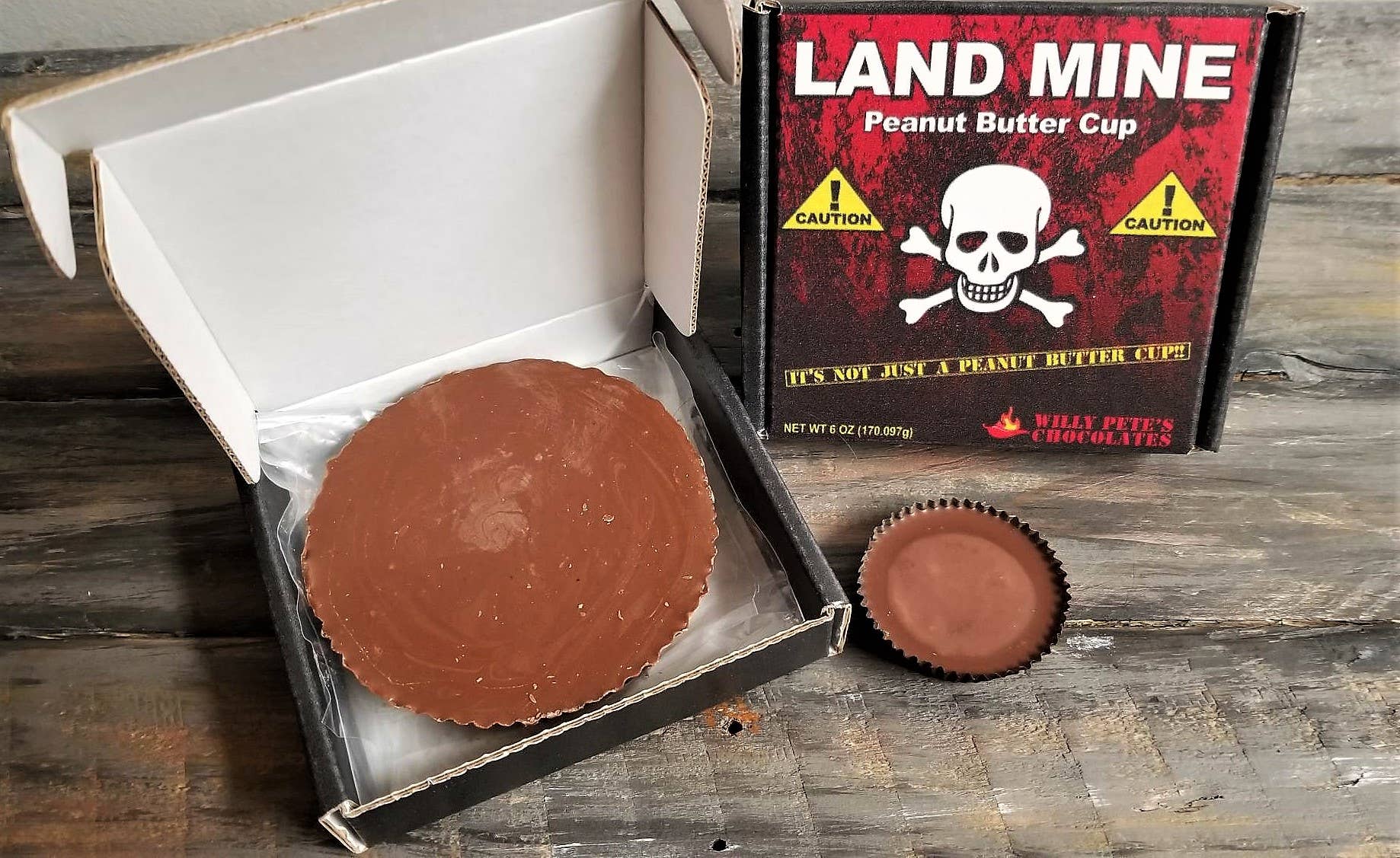 Willy Petes Chocolate Co - Wholesale Chocolate Bar - LAND MINE – Peanut Butter Cup5