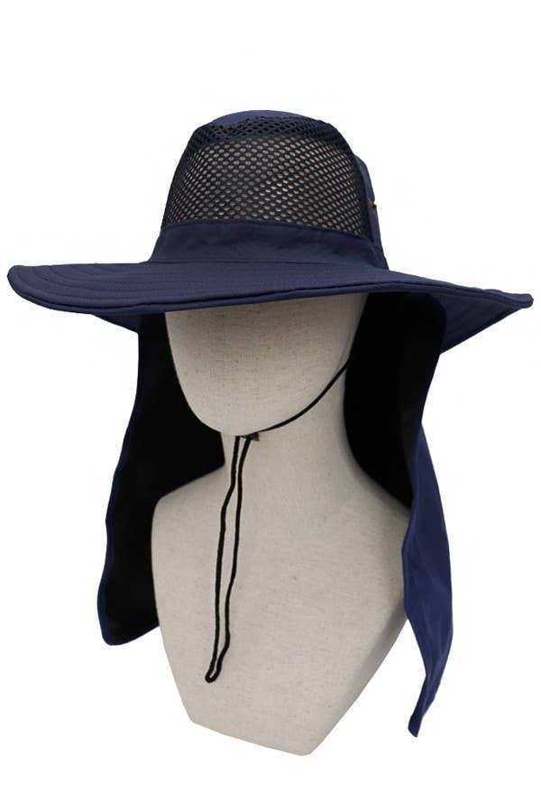 Cap Zone – Großhandel Bucket Hat – Unisex – Fischerhut mit extra breitem Nackenschutz3