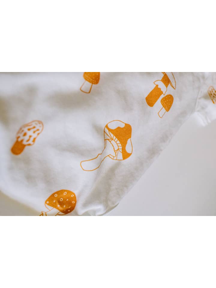 Little Barnacle - Wholesale Bodysuit (Non-Footed) - Baby - Mushroom baby bodysuit - organic cotton