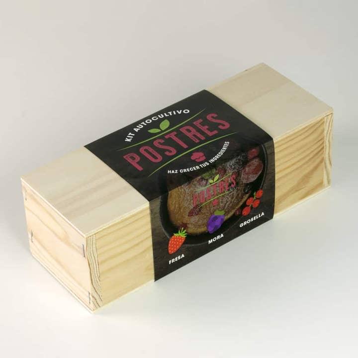 Dessert Growing Kit🍰: Strawberries, Blackberries, and Mint for wholesale by Resetea