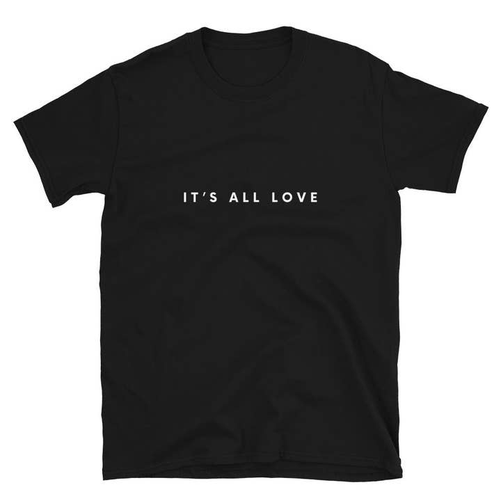 T-shirt « Tout est amour » pour la vente par Crystal Sokuu