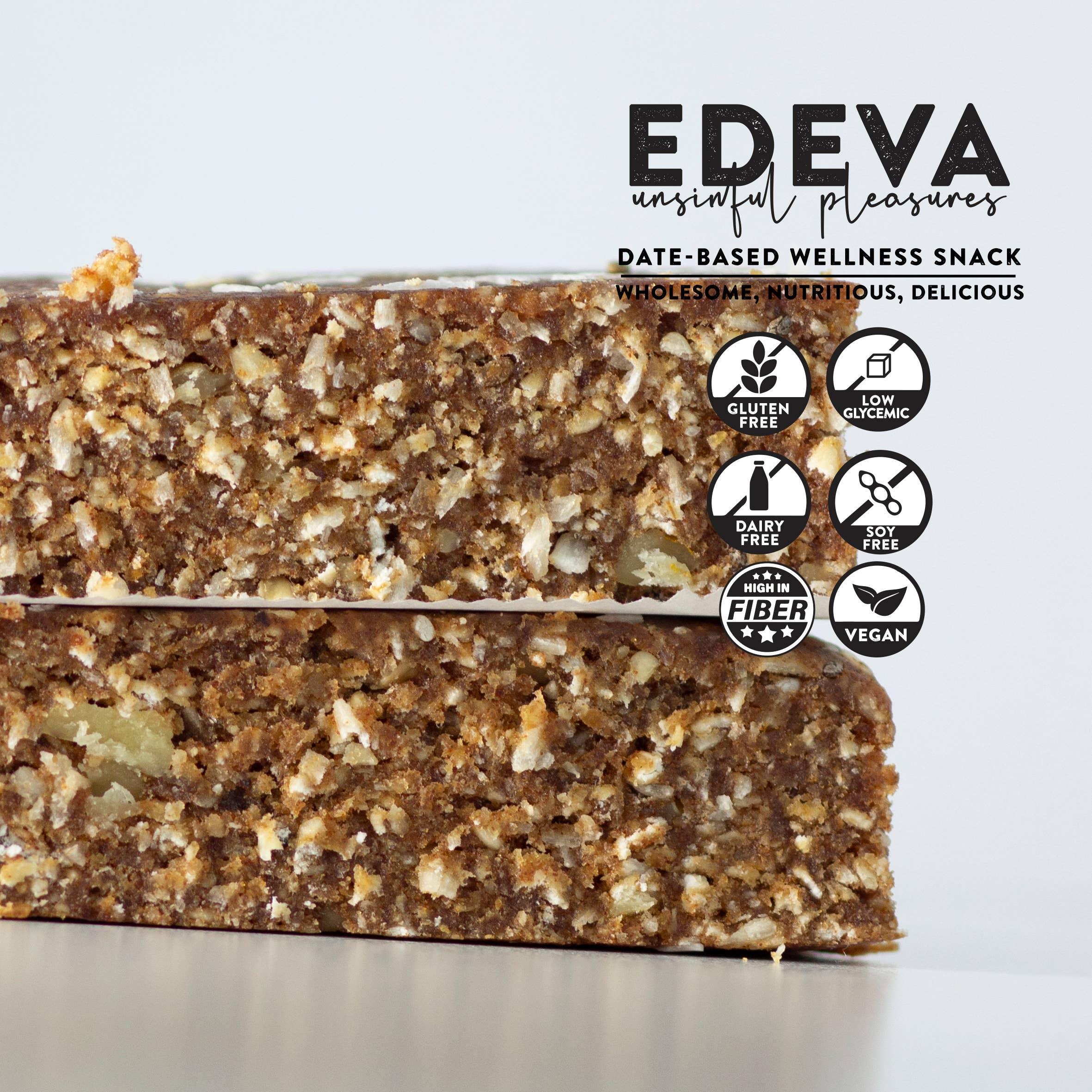 Eden's Unsinful Pleasures - Wholesale Snack Bar - Coconut Chia Wellness Bars4