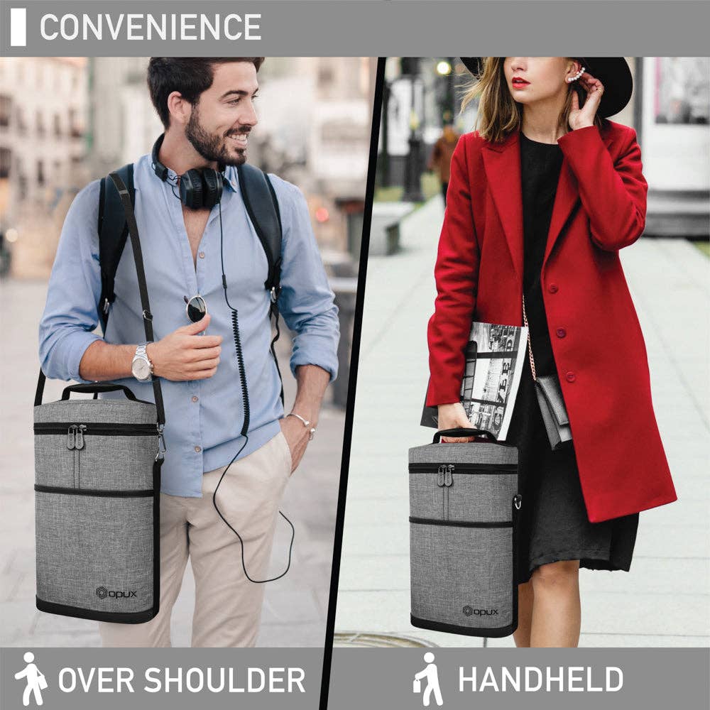 OPUX – Großhandel Weintasche – Weintragetasche für 2 Flaschen4